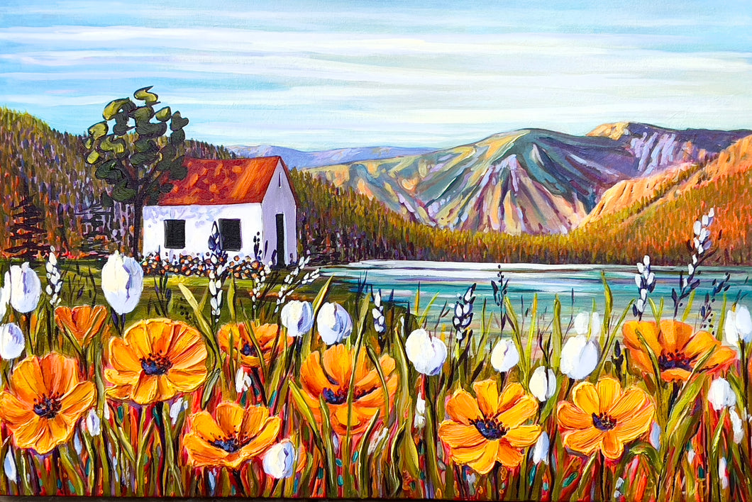 Bright Lake Blooms - $1490 - 36