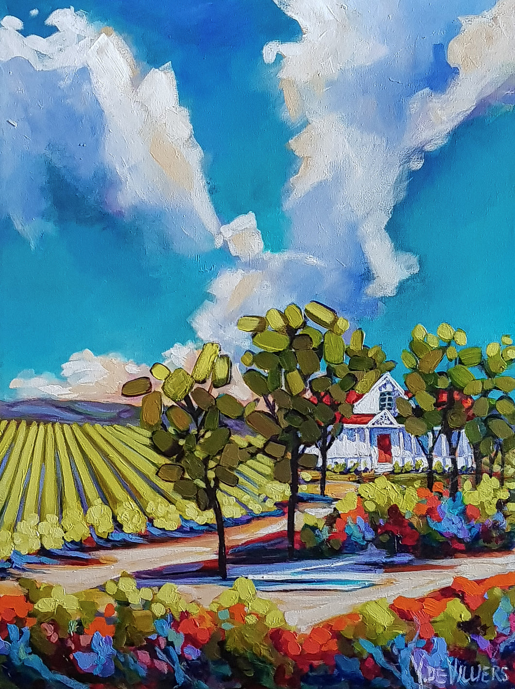 Sold - Moving across the Vineyard